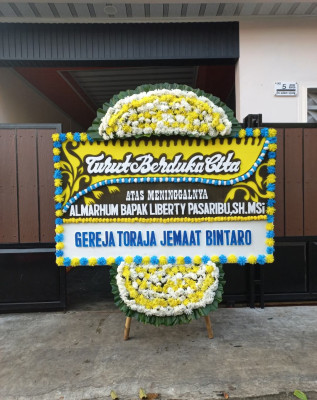 Papan Bunga Duka di Cibeusi