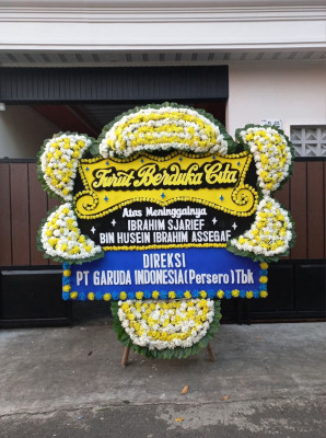 Papan Bunga Duka di Cibeusi