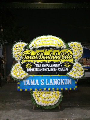 Papan Bunga Duka di Cibeusi