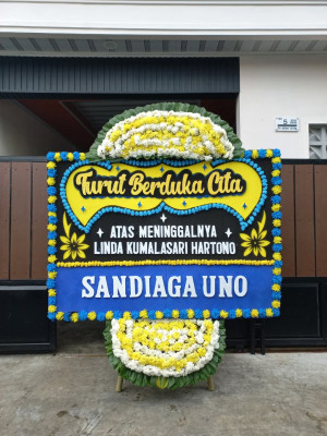 Papan Bunga Duka di Cibeusi