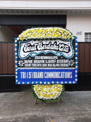 Papan Bunga Duka di Cibeusi